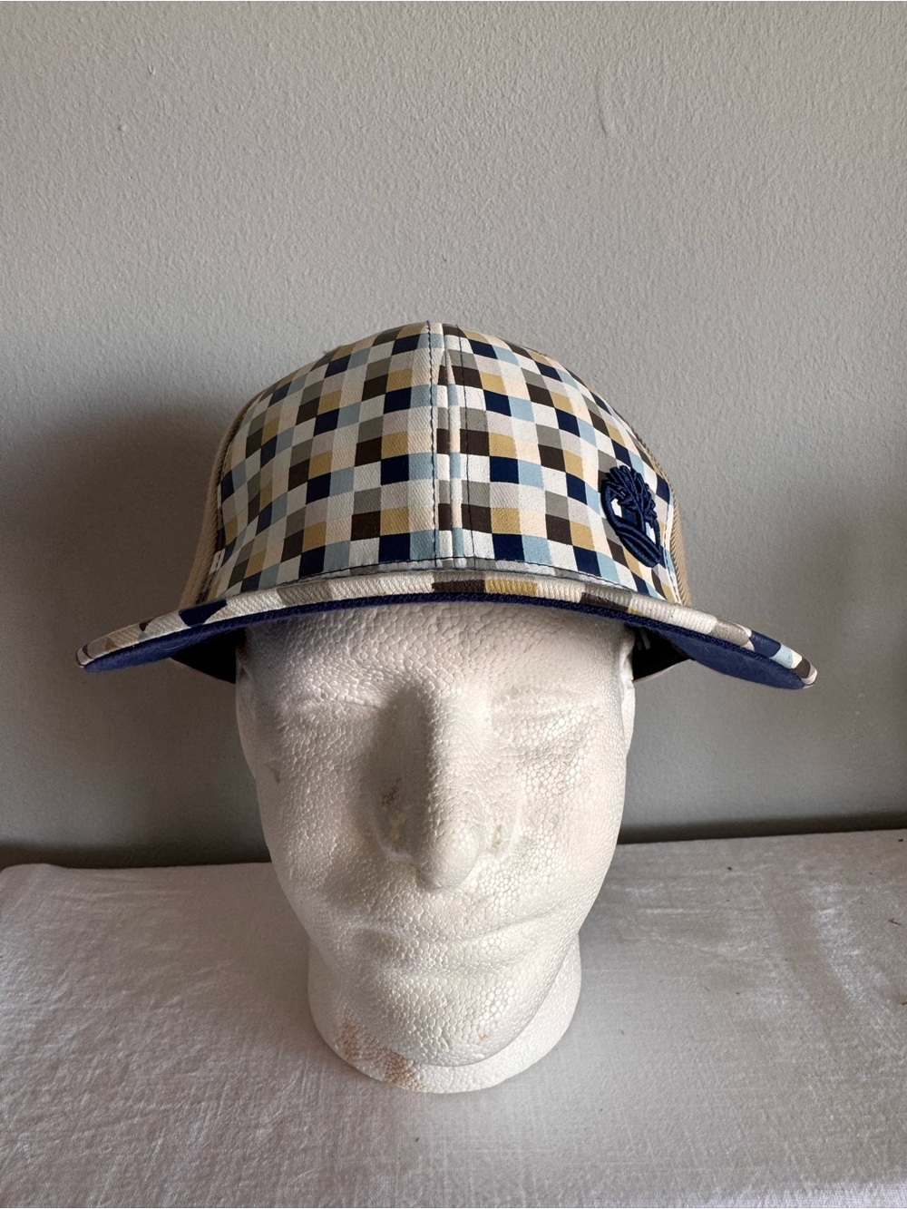 TIMBERLAND Checkerboard Flexfit Baseball Cap